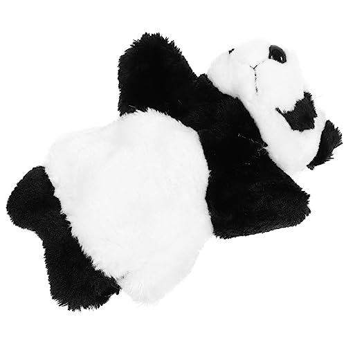 Abaodam Früherziehung Plüschtier Riesenpanda Requisiten Süße Puppe Handpuppe Kinderspielzeug Babypuppe Kreatives Handspielzeug Tierspielzeug Für Lebensechtes Handspielzeug Stoff von Abaodam
