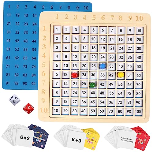 Abaodam Frühes Lernen Montessori Set Lustiges Holzspielzeug zur Mathematikmultiplikation und Kognitiven für für Geburtstage und Feiertage Abaodam Frühes Lernen Montessori Set Lustiges Holzspielzeug zur Mathematikmultiplikation und Kognitiven für für Geburtstage und Feiertage von Abaodam