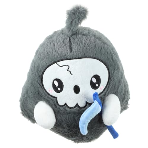 Abaodam Funny Halloween Ghost Plush Doll Death Skull Pillow Toy für Halloween Deko Weiches Plüschtier für Kreative und Gruselige Wohnaccessoires für Freunde Abaodam Funny Halloween Ghost Plush Doll Death Skull Pillow Toy für Halloween Deko Weiches Plüschtier für Kreative und Gruselige Wohnaccessoires für Freunde von Abaodam