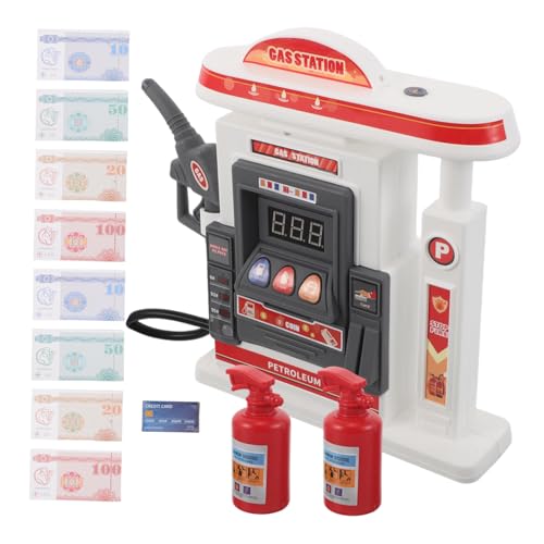 Abaodam Gasstation Spielset mit Licht und Sound Interaktives DIY Modell mit Kartenzahlungssimulation Pädagogisches Rollenspiel für Frühe Entwicklung und Eltern Junge Mädchen Interaktion Abaodam Gasstation Spielset mit Licht und Sound Interaktives DIY Modell mit Kartenzahlungssimulation Pädagogisches Rollenspiel für Frühe Entwicklung und Eltern Junge Mädchen Interaktion von Abaodam