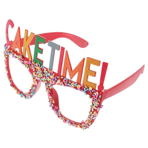 Abaodam Geburtstagsbrille Herzlichen Brille Zum 40. Geburtstagsfeier Brille Verrückte Lustige Brille Geburtstagsdekorationen Partybrillen Party-brille Bunt Geburtstagsparty Liefert Stk von Abaodam