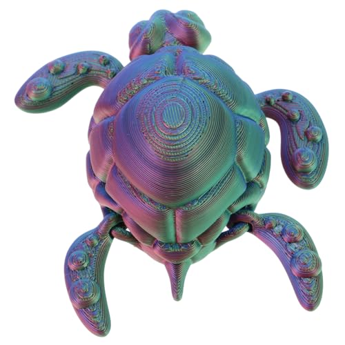 Abaodam Gedruckte Meeresschildkröten Figur mit Beweglichen Gelenken Farbenfrohes Simulationsmodell Realistische Tier Dekoration für Schreibtisch Aquarium und Partygestaltung Abaodam Gedruckte Meeresschildkröten Figur mit Beweglichen Gelenken Farbenfrohes Simulationsmodell Realistische Tier Dekoration für Schreibtisch Aquarium und Partygestaltung von Abaodam