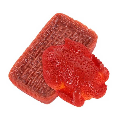 Abaodam Gegrilltes Hähnchen Im Puppenhaus Mini -lebensmittelspielzeug Miniaturpuppenhausmöbel Mini-Lebensmittel Spielzeugnahrung Miniatursachen Puppenhaus-Miniatur-Essen Mini-Essen Harz von Abaodam