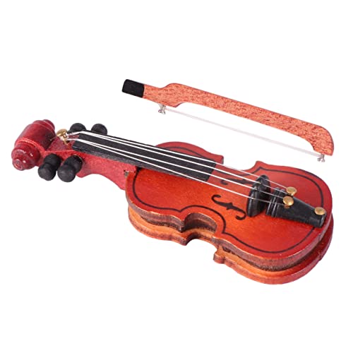 Abaodam Geigenmodell Kleine Geige Mini-zubehör Mini-Geige Miniaturgeige Miniaturmöbel Miniaturen Spielzeuggeige Winzige Geige, Die Musik Spielt Geigenkoffer Violine Holz Brown Abaodam Geigenmodell Kleine Geige Mini-zubehör Mini-Geige Miniaturgeige Miniaturmöbel Miniaturen Spielzeuggeige Winzige Geige, Die Musik Spielt Geigenkoffer Violine Holz Brown von Abaodam