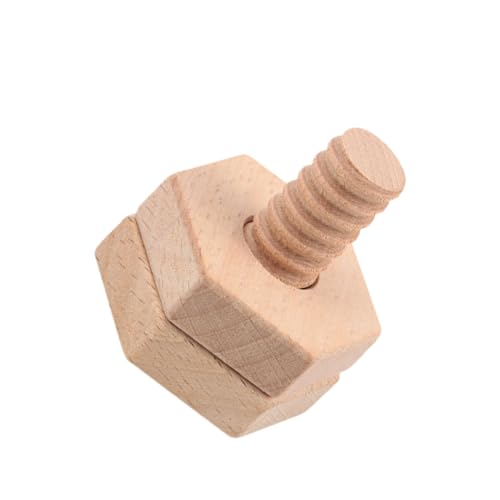Abaodam Schraubspielzeug Für Kinder – Lernspielzeug Aus Holz Mit Schraub- Und Mutternmontagespielzeug Für Kognitive Fähigkeiten Abaodam Schraubspielzeug Für Kinder – Lernspielzeug Aus Holz Mit Schraub- Und Mutternmontagespielzeug Für Kognitive Fähigkeiten von Abaodam