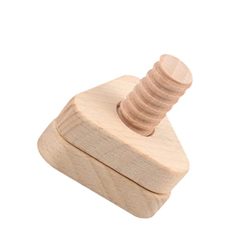 Abaodam Geometrieanpassungsblöcke holzspielzeug für kinderknallzeug handwerkskunst Streichholzschraube Paarungsspielzeug mit geometrischen Formen hölzern Abaodam Geometrieanpassungsblöcke holzspielzeug für kinderknallzeug handwerkskunst Streichholzschraube Paarungsspielzeug mit geometrischen Formen hölzern von Abaodam