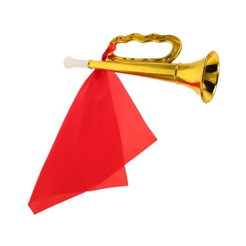 Abaodam Geräuschmacher Trompeten Für Trompetenspielzeug Für Kleinkinder Kunststoffinstrumente Musikinstrumente Mini-Instrumente Partygebläse Krachmacher Nein Golden von Abaodam