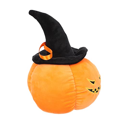Abaodam Geschmeidiges Kürbiskissen - Entzückendes Halloween-plüschtier - Kuscheltier Für Halloween - Hochwertige Wohndekoration von Abaodam