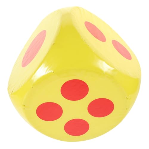 Abaodam Giant Schaumstoffwürfel Gelbe Würfel für Partys Klassenzimmer und Lernspiele Sicheres Leichtes und Vielseitiges für Würfelspiele und Glücksspiele von Abaodam