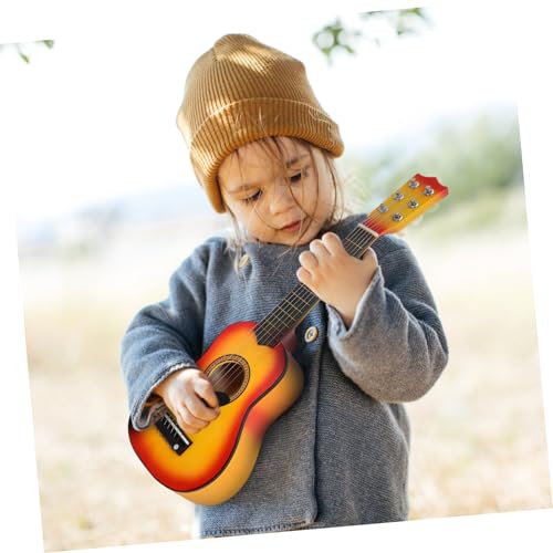 Abaodam Gitarre Musikinstrument Tragbare Lern Gitarre für Anfänger Mädchen Jungen Frühförderung Musikspielzeug Geschenk Abaodam Gitarre Musikinstrument Tragbare Lern Gitarre für Anfänger Mädchen Jungen Frühförderung Musikspielzeug Geschenk von Abaodam