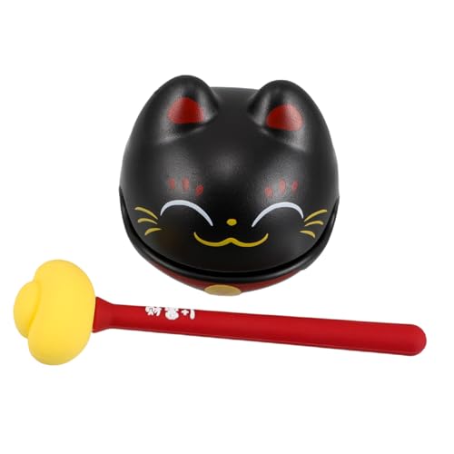 Abaodam Glückskatze Holzfisch Holzfischereispielzeug Tonblock- Percussion-musikspielzeug Holzspielzeug Musikspielzeug Für Babys Büro-entspannungsspielzeug Cartoon-tonblock Black Abaodam Glückskatze Holzfisch Holzfischereispielzeug Tonblock- Percussion-musikspielzeug Holzspielzeug Musikspielzeug Für Babys Büro-entspannungsspielzeug Cartoon-tonblock Black von Abaodam