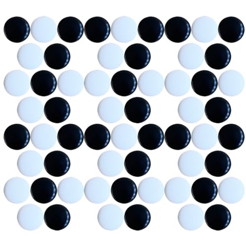 Abaodam Go-Game-Steine-Set 360 Stück Spielfiguren Go-Schachfiguren Ersatz-Bastelfiguren Go-Game-Steine Requisiten Für Klassische Strategie Baduk Weiqi Gobang von Abaodam