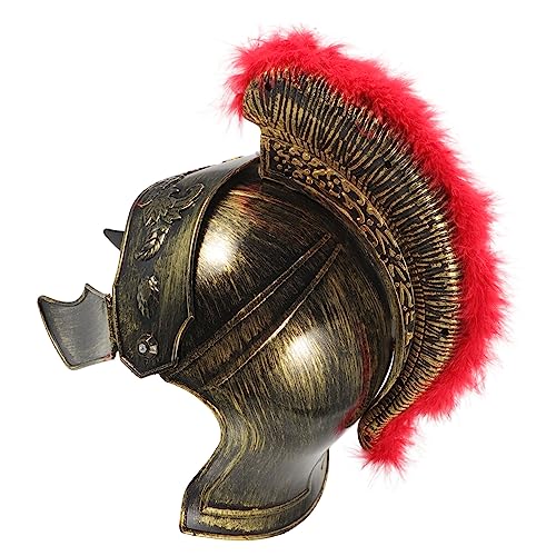 Abaodam Goldener Römischer Kriegerhelm Mittelalterliches Kostüm-accessoire Einzigartiges Party-requisit Für Cosplay Für Karneval Fotografie Rollenspiele Robuste Und Feine Verarbeitung Abaodam Goldener Römischer Kriegerhelm Mittelalterliches Kostüm-accessoire Einzigartiges Party-requisit Für Cosplay Für Karneval Fotografie Rollenspiele Robuste Und Feine Verarbeitung von Abaodam