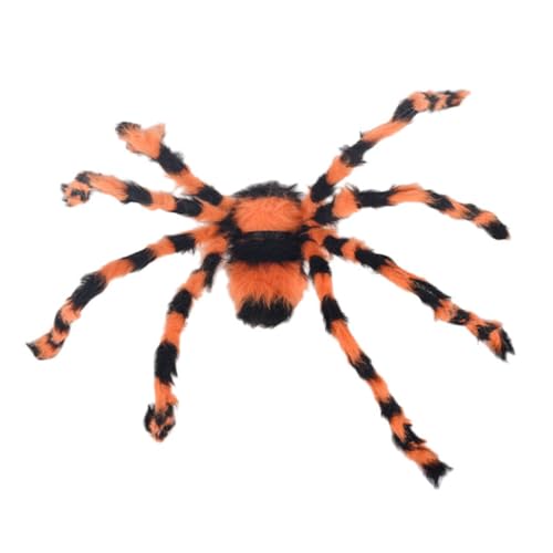Abaodam Große Halloween Riesenspinne Realistische Spinnendekoration für Grusel Große Gefälschte Spinne für Garten und Innenbereich Halloween Partys Abaodam Große Halloween Riesenspinne Realistische Spinnendekoration für Grusel Große Gefälschte Spinne für Garten und Innenbereich Halloween Partys von Abaodam