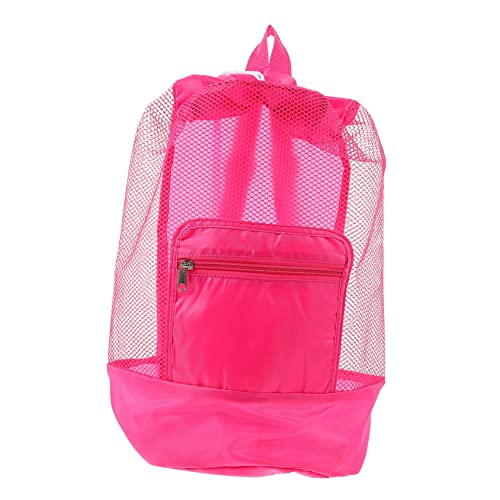 Abaodam Große Mesh Strandtasche Rucksack Für Schwimmausrüstung Aufbewahrung Beutel Faltbarer Und Handlicher Rucksack Für Strand Und Outdoor Aktivitäten Abaodam Große Mesh Strandtasche Rucksack Für Schwimmausrüstung Aufbewahrung Beutel Faltbarer Und Handlicher Rucksack Für Strand Und Outdoor Aktivitäten von Abaodam