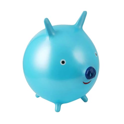 Abaodam Großer Cartoon Bouncy Ball Für Dicke PVC Hüpfkugel Mit Pig Ohr Handles Helle Durchmesser Ca Springball Für Drinnen Und Draußen von Abaodam