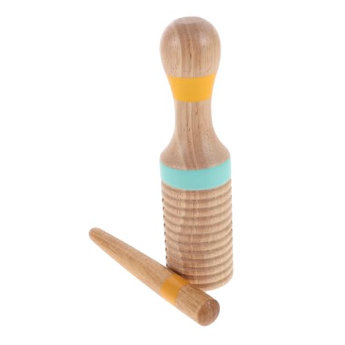 Abaodam Guiro-schlaginstrument, Musikinstrumente Aus Holz Mit Rhythmusstäben Für Die Frühkindliche Musikausbildung Von Kindern Zu Hause Und Im Klassenzimmer Abaodam Guiro-schlaginstrument, Musikinstrumente Aus Holz Mit Rhythmusstäben Für Die Frühkindliche Musikausbildung Von Kindern Zu Hause Und Im Klassenzimmer von Abaodam