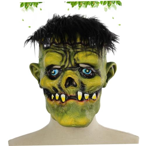 Abaodam Gummimaske Mottoparty Maske Schreckliche Maske Halloween Maske Kostümmaske Halloween Make Up von Abaodam