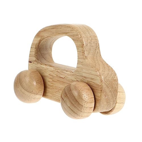 Abaodam Trägheit Push Pull Auto Spielzeug Holz Jungen Und Mädchen Spielzeug Greifen Funktion von Abaodam