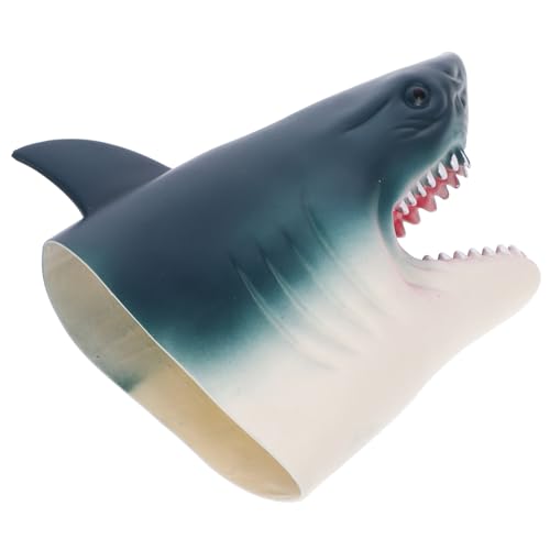 Abaodam Hai-Marionette Interactive Toys kindercroks haie Shark Chaps kreative Handpuppe Handpuppen für Rollenspiele Geschichtenerzählende Handpuppen Hai-Handpuppe Gummi von Abaodam