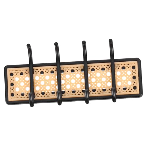 Abaodam Hakengarderobe Kleiderbügelständer Stange Hängend Tür Gestell Aufhänger Puppe Miniatur-aufbewahrungsschlüsselhaken Mini-schlüsselhaken Schlüsselhaken- PVC Black Abaodam Hakengarderobe Kleiderbügelständer Stange Hängend Tür Gestell Aufhänger Puppe Miniatur-aufbewahrungsschlüsselhaken Mini-schlüsselhaken Schlüsselhaken- PVC Black von Abaodam