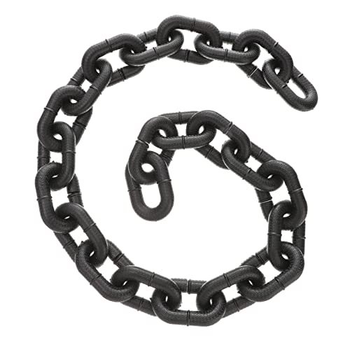 Abaodam Halloween Dekoration Kette aus Kunststoff Realistische Fake Chain für Halloween Party Lange Kette für Cosplay und Spukhaus Dekoration Abaodam Halloween Dekoration Kette aus Kunststoff Realistische Fake Chain für Halloween Party Lange Kette für Cosplay und Spukhaus Dekoration von Abaodam