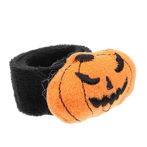 Abaodam Halloween-Dekorationsschnappschuss Halloween-Slap-Band Halloween-Party-Armbänder Kürbisstiele Kürbisse Halloween Halloween Toys Armband Partygeschenke Bügeleisen Black Abaodam Halloween-Dekorationsschnappschuss Halloween-Slap-Band Halloween-Party-Armbänder Kürbisstiele Kürbisse Halloween Halloween Toys Armband Partygeschenke Bügeleisen Black von Abaodam