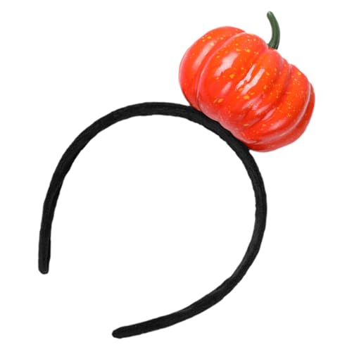 Abaodam Halloween Haarreif aus Kürbis Stilvolles Haarschmuck Accessoire für Frauen Geeignet für Halloween Cosplay und Themenpartys Komfortabel und Langlebig aus Hochwertigem Material von Abaodam