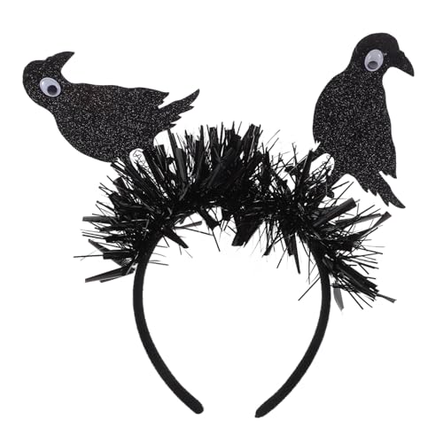 Abaodam Halloween Haarreifen Glitzer Stirnband Einzigartige Kopfbedeckung für Kostümpartys und Cosplay Bequem und Wiederverwendbar für Gruselige Anlässe Abaodam Halloween Haarreifen Glitzer Stirnband Einzigartige Kopfbedeckung für Kostümpartys und Cosplay Bequem und Wiederverwendbar für Gruselige Anlässe von Abaodam