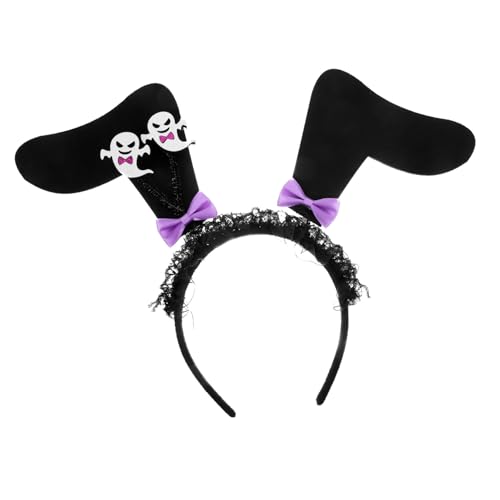 Abaodam Halloween Hasen Ohr Stirnband Dekorative Party Requisite für Karneval Neujahr und Geburtstagsfeiern Waschbar und Wiederverwendbar Leicht und Komfortabel für Kreative Looks von Abaodam