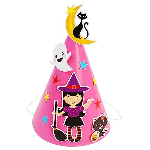 Abaodam Halloween-Hut für halloween basteln halloween hut Halloween party hat hut halloween kappe halloween decoration halloween clothes Witch hat Halloween-Cosplay-Hut Rosa Abaodam Halloween-Hut für halloween basteln halloween hut Halloween party hat hut halloween kappe halloween decoration halloween clothes Witch hat Halloween-Cosplay-Hut Rosa von Abaodam