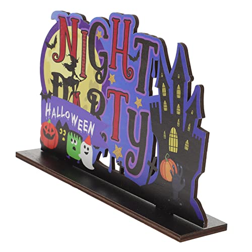 Abaodam Halloween-Ornamente Halloween-Banner-Dekorationen Gefälscht Gegenwärtig Halloween Tischdekoration Spitze Dekorschild Vintage - Halloween-tischschilder Aufkleber Laterne Holz Abaodam Halloween-Ornamente Halloween-Banner-Dekorationen Gefälscht Gegenwärtig Halloween Tischdekoration Spitze Dekorschild Vintage - Halloween-tischschilder Aufkleber Laterne Holz von Abaodam