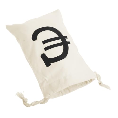 Abaodam Halloween Piraten Süßigkeiten Beutel Robuster Kordelzug Beutel für Goldene Münzen und Süßigkeiten für Piraten Mottopartys und Halloween Dekoration von Abaodam