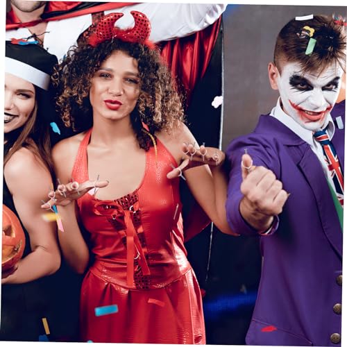 Abaodam Halloween Scherzartikel Nagel im Finger Weiches Leichtes Prank Tool mit für Halloween Aprilscherz Karneval und Kostümpartys Wiederverwendbar und Komfortabel Abaodam Halloween Scherzartikel Nagel im Finger Weiches Leichtes Prank Tool mit für Halloween Aprilscherz Karneval und Kostümpartys Wiederverwendbar und Komfortabel von Abaodam