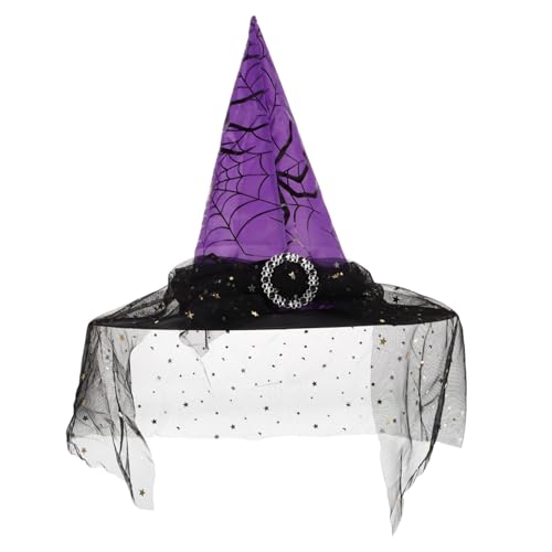 Abaodam Halloween-hexenhut Kappe Anhänger Halloween-kostüme Für Frauen Weiden Halloween Hexenhut Hexenschwanz Cosplay Halloween -party -dekorationen Zaubererhut Violett Polyestertaft Abaodam Halloween-hexenhut Kappe Anhänger Halloween-kostüme Für Frauen Weiden Halloween Hexenhut Hexenschwanz Cosplay Halloween -party -dekorationen Zaubererhut Violett Polyestertaft von Abaodam