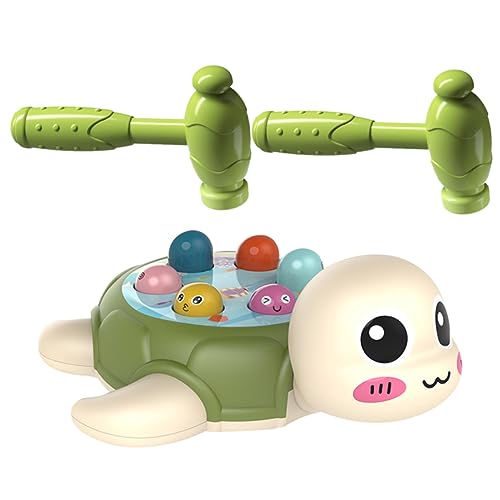 Abaodam Hammer Niedliche Schildkrötenform Buntes Pochspiel für Jungen und Mädchen Fördert Reaktion und Konzentration Langlebig und Pädagogisch Abaodam Hammer Niedliche Schildkrötenform Buntes Pochspiel für Jungen und Mädchen Fördert Reaktion und Konzentration Langlebig und Pädagogisch von Abaodam