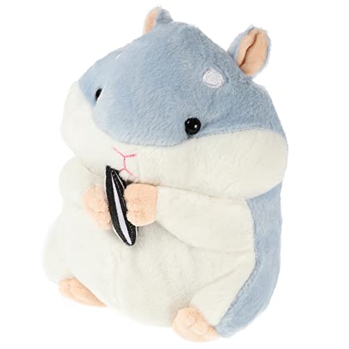 Abaodam Hamster Plüschtier Tragbare Eier Panda Schlüsselanhänger Cartoon Plüsch Hamster Spitze Schwamm Schwanenhals Schwamm Plüsch Schlüsselanhänger Mädchen Tiere Frosch Stofftiere von Abaodam