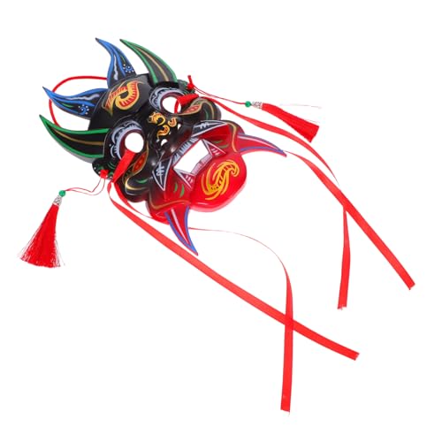 Abaodam Handbemalte Chinesische Opernmaske Vollgesichts Design Traditionell Leicht für Halloween Karneval Maskerade Tanzkostüm Kulturelles Partyzubehör von Abaodam