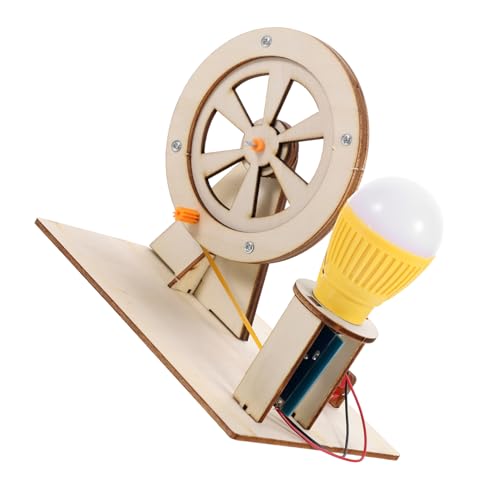 Abaodam Handkurbelgenerator Holzspielzeug für DIY Elektrogenerator für Spannende Experimente und Frühe Bildung für Junge Mädchen und Kreative Bastelprojekte Zufällige Farbe Abaodam Handkurbelgenerator Holzspielzeug für DIY Elektrogenerator für Spannende Experimente und Frühe Bildung für Junge Mädchen und Kreative Bastelprojekte Zufällige Farbe von Abaodam