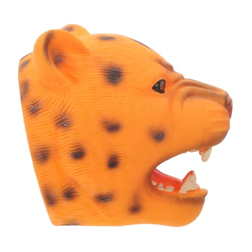 Abaodam Handpuppe Kreatives Puppenspielzeug Interaktives Eltern-Kind- Emuliertes Tierspielzeug Puppen-lernspielzeug Cartoon-tierpuppenspielzeug Vinyl von Abaodam