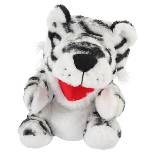 Abaodam Handpuppe Puppen Kinderspielzeug Tierhandspielzeug Emuliertes Tierspielzeug Performance Requisite Tierpuppe Kreatives Puppenspielzeug Früherziehungsspielzeug Cartoon Puppe Plüsch von Abaodam