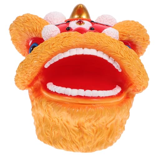 Abaodam Handpuppe Puppen Lernspielzeug Handpuppen Für Geschichtenerzählende Tierhandpuppen Kreative Handpuppe Interaktives Eltern-Kind- Handpuppe Plastik Rot von Abaodam