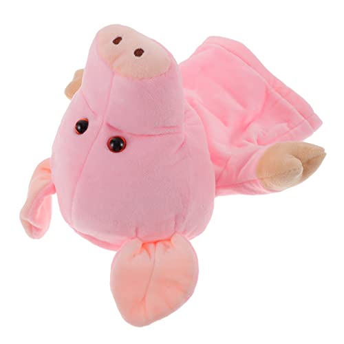 Abaodam Handpuppe aus Plüsch für Niedliches Interaktives Spielzeugschwein für Kreative Rollenspiele und Frühe Bildung als Geburtstagsgeschenk oder Party Favor von Abaodam