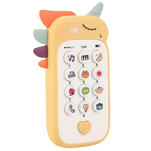 Abaodam Handy Für -handyspielzeug Telefonspielzeug Für Musikalisches Telefon Für Pädagogisches Telefonspielzeug Babyphone Handy Plastik Yellow Abaodam Handy Für -handyspielzeug Telefonspielzeug Für Musikalisches Telefon Für Pädagogisches Telefonspielzeug Babyphone Handy Plastik Yellow von Abaodam