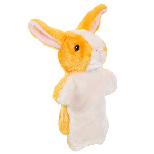 Abaodam Hase Handpuppe interaktives hasenpuppe Hand Puppet Plüsch Handpuppe Pädagogisches Kaninchenpuppe ausgestopfter Hase Häschen Zeug kurzer Plüsch Yellow Abaodam Hase Handpuppe interaktives hasenpuppe Hand Puppet Plüsch Handpuppe Pädagogisches Kaninchenpuppe ausgestopfter Hase Häschen Zeug kurzer Plüsch Yellow von Abaodam