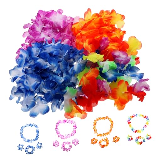 Abaodam Hawaii Leis Teilig Bunte Blumenketten Stirnbänder Armbänder für Luau Party Hochzeit Festival Stranddeko Künstliche Langlebige Hawaii Tanz Dekorationen Abaodam Hawaii Leis Teilig Bunte Blumenketten Stirnbänder Armbänder für Luau Party Hochzeit Festival Stranddeko Künstliche Langlebige Hawaii Tanz Dekorationen von Abaodam