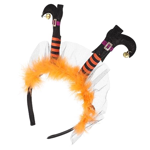 Abaodam Hexenfuß Stirnband Haarbänder Kostümzubehör Vampir Weiblich Halloween Dekoratives Stirnband Halloween Party Zubehör Gesichtsdeckel Ausgefallenes Halloween Abaodam Hexenfuß Stirnband Haarbänder Kostümzubehör Vampir Weiblich Halloween Dekoratives Stirnband Halloween Party Zubehör Gesichtsdeckel Ausgefallenes Halloween von Abaodam