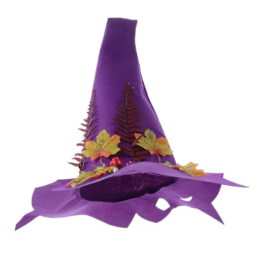 Abaodam Hexenhut Für Halloween Gothic Kostümhut Für Damen Und Herren Für Halloween-partys Cosplay Karneval Und Festliche Anlässe Bequem Und Stilvoll Langlebig Und Dekorativ Abaodam Hexenhut Für Halloween Gothic Kostümhut Für Damen Und Herren Für Halloween-partys Cosplay Karneval Und Festliche Anlässe Bequem Und Stilvoll Langlebig Und Dekorativ von Abaodam
