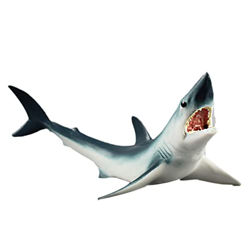 Abaodam Hochwertiges Mako Hai Simulationsmodell Für Realistische Dekoration Für Schreibtisch des Lernens Über Meereslebewesen Für Spiel Und Spaß von Abaodam