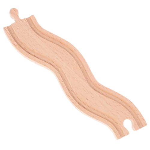 Abaodam Hölzerne Zugspurzubehör Schiene Spuren Gleisspielzeug Für Hölzerne Eisenbahnstrecke Verfolgen Das Kinderspielzeug Zug-Szene-Track Holz Abaodam Hölzerne Zugspurzubehör Schiene Spuren Gleisspielzeug Für Hölzerne Eisenbahnstrecke Verfolgen Das Kinderspielzeug Zug-Szene-Track Holz von Abaodam